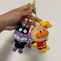 ราคา (งานแท้ สินค้ามือสองจากญี่ปุ่น) พวง พกจ พวงกุญแจ ตุ๊กตา อันปังแมน Anpanman Baikinman plush (26223488341)