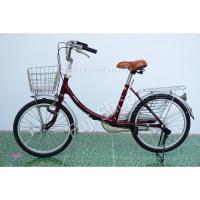 ราคา จักรยานแม่บ้านญี่ปุ่น - ล้อ 20 นิ้ว - ไม่มีเกียร์ - Bridgestone - สีแดง [จักรยานมือสอง] (21077073904)