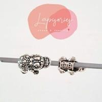 ราคา ชาร์มเงินแท้925 กบคาบเหรียญ เรียกเงินเรียกทอง ตกแต่งกำไล ตัวคั่นกำไล diy (6442471639)
