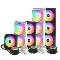 ราคา SUMTAX ชุดน้ำระบบปิด Tsunami SL-360 240 120 Unlimited Deep Space Lighting ARGB Multi-platform CPU Liquid Cooler รับประกั (22175453968)