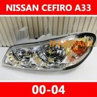 ราคา สําหรับ NISSAN CEFIRO A33 00-04 HEADLAMP HEADLIGHT LENS HEAD LAMP FRONT LIGHT/ไฟหน้า /เลนส์ไฟหน้า/ไฟหน้าสําหรับ/ไฟท้าย (24144170443)