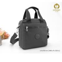 ราคา กระเป๋าถือ #กระเป๋าสะพาย LINGKY รุ่น LK-6701 #มีเก็บปลายทาง (24687702302)