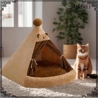 ราคา [Hatel] ที่นอนแมว ที่นอนสัตว์เลี้ยง Kennel Calming Sleeping Snooze Cozy Warming เต็นท์แมวถ้ําปิดสุนัขแมวลูกแมวลูกสุนัข (28312578250)