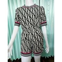 ราคา ชุดเซ็ตแฟชั่น เนื้อผ้านิ่ม เด้ง สีดำ พิมพ์ลายแบรนด์สีขาว งานป้าย (10067502209)