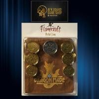 ราคา Flamecraft Board Game Metal Coins - Board Game - บอร์ดเกม (19874065966)