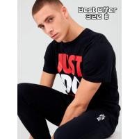 ราคา Nike Just do it เสื้อยืดไนกี้ แท้100% เสื้อหลุดโรงงาน เสื้อยืดชาย the nike tee (5059454674)