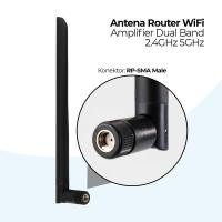 ราคา [ INVASTORE ] CDSENET WiFi Router Antenna Dual Band Amplifier 2.4GHz 5GHz 6dBi RP-SMA (41455805656)