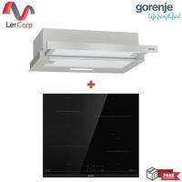 ราคา (Gorenje) เครื่องดูดควัน TH62E3X + เตาอินดักชั่น IT640BCSC (23651701887)