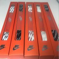 ราคา พร้อมสต็อก-เหมาะสําหรับ Nike Nike เชือกผูกรองเท้ากลมสีดําสีขาว Dot สะท้อนแสง Air Wallace roshe run เชือกผูกรองเท้าลอนดอน (26531491400)