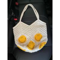 ราคา ถักด้วยมือ 100% Smiley Crochet Bag – กระเป๋าโครเชต์หน้ายิ้ม งานแฮนด์เมด ถักด้วยมือ 100% (26182397099)