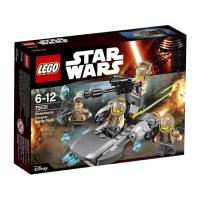ราคา LEGO Star Wars 75131 (กล่องมีตำหนิเล็กน้อย) Resistance Trooper Battle Pack ของแท้ (15418072755)