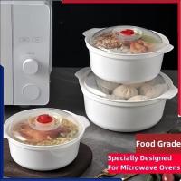 ราคา กล่องข้าวไมโครเวฟทรงกลม พลาสติกในครัวเรือน กล่องเก็บอาหารอุ่นร้อนพร้อมฝาปิด ซาลาเปา บะหมี่กึ่งสำเร็จรูป ชาม (28636786073)