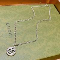 ราคา GUCCI Gucci Classic Double G Necklace Series สร้อยคอพร้อมจี้ Double G สำหรับผู้ชายและผู้หญิงสไตล์เด (26719387527)