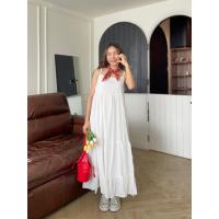 ราคา CHAWY✨ Butter chiffon dress C3325 เดรสยาวสายเดี่ยว เดรสยาวสายเดี่ยวชีฟอง (21310222678)