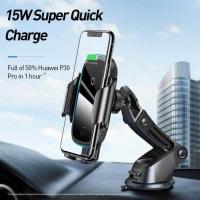 ราคา ▣ Baseus 2 In 1 Qi For Iphone 11 Pro Max Samsung Note 10 15W Fast Charging Wireless Car Charger (41003049522)