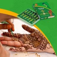 ราคา เฮนน่าอินเดียเพ้นท์เล็บมือแขนสไตล์แขกมีฮาล้าล Neha Henna tattoo (24741576929)