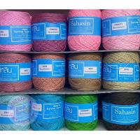 ราคา ด้ายถักสหสิน ซัมเมอร์ สีพื้น เส้นอ้วน เบอร์20 น้ำหนัก 200 กรัม (10508395778)