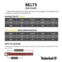 ราคา ♞,♘Timberland Men's 38MM Edge Stitch Belt เข็มขัดหนังแท้ (A2MNV) 2025 (27529277859)