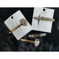 ราคา กิ๊ฟติดผม กิ๊บ J A.DI.OR ดิออร์ เพชร สีทอง กิ๊บแบรนด์ (4463059870)