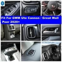 ราคา ไฟหัวดูคาร์บอนไฟเบอร์/ยกหน้าต่าง/AC Air OutletแผงสําหรับGWM Ute Cannon/Great Wall Poer 2020 2021 2022อะไหล่รถยนต์ตกแต่งรถ (44012357981)