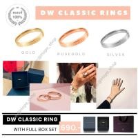 ราคา ร้านไทย พร้อมส่ง แท้100% แหวน DW รุ่น Classic DW Ring ลด80% อุปกรณ์ครบ แหวนDW แหวนทอง แหวนเพชร เพชรเงิน แหวนคู่รัก (28536590269)