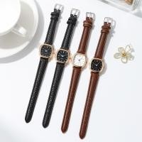 ราคา นาฬิกาข้อมือควอตซ์ หน้าปัดสี่เหลี่ยม สายหนัง ขนาดเล็ก ลําลอง สําหรับผู้หญิง (12289209629)