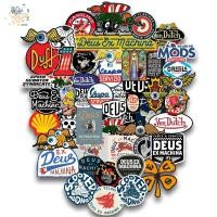 ราคา แพ็คสติ๊กเกอร์แบรนด์ AESTHETIC - กันน้ํา DEUS VYNIL สติ๊กเกอร์มอเตอร์ไซค์หมวกกันน็อคแล็ปท็อป VESPA CASE HP JDM CAR (15396533545)