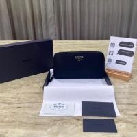 ราคา Prada nylon & leather Zip-around long wallet ของแท้ กระเป๋าสตางค์ ปราด้า พราด้า มือสอง ใบยาว ซิปรอบ (24859600297)