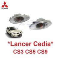 ราคา มิตซูบิชิ ไฟแก้ม แลนเซอร์ ซีเดีย Mitsubishi Lancer Cedia CS3 CS5 CS9 เลนส์ใส ไฟเลี้ยวแก้ม Cedia AA ไฟเลี้ยวข้าง ไฟ (29673596759)