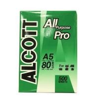 ราคา ALCOTT (แอลคอท) กระดาษถ่ายเอกสาร ขนาด A5 หนา 80 แกรม (บรรจุ 500 แผ่น/รีม) (16378571188)