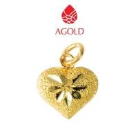 ราคา AGOLD จี้ทองหัวใจ 0.6 กรัม ทองคำแท้ 96.5 % (2895952996)