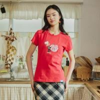 ราคา PAUL FRANK เสื้อยืดผู้หญิง PF WOMENS CHERRY LOVIN SS TEE (26526810338)