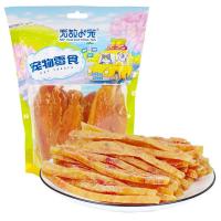 ราคา สันในไก่อบแห้ง ไก่เส้น ไก่นิ่ม ไก่นมแพะ ถุงใหญ่ 400 กรัม ของว่างโปรตีนสูงสำหรับสุนัข ขนมหมา Chicken Jerky (24366139151)