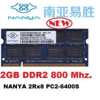 ราคา NANYA 2GB 2Rx8 PC2-6400 DDR2-800MHz 200Pin S0-DIMM สำหรับ Notebook (2148642974)