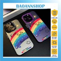 ราคา IMD Rainbow Smiling Pattern iphone Case Matte C79 กันกระแทกป้องกันสิ่งสกปรก 7plus/X/Xsmax/11/12/13/14/15/16/Plus/Pro/promax (44101204670)
