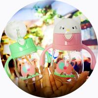 ราคา ถ้วยหัดดื่ม แก้วหัดดื่ม กระติกน้ำ แก้วหลอดตุ้ม kids bottle (16284580791)