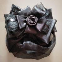 ราคา เน็ตติดผม โบว์ติดผม สีดำ ตาข่ายสองชั้น (5010698686)