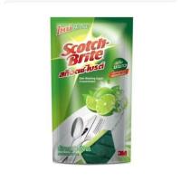 ราคา (ใหม่)3m Scotch-Brite สก๊อตซ์-ไบรต์ น้ำยาล้างจานขนาด 550m.l (20981533300)