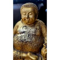 ราคา พระบูชา พระสังกัจจายน์ ฐานมังกร หน้าตัก 5 นิ้วกว่า,สูง 9นิ้ว เนื้อทองเหลืองสวยสมบูรณ์ (28682043148)