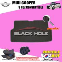 ราคา Mini Cooper S R57 Convertible 2009-2014 พรมสองชั้นแบบรูรังผึ้ง Blackhole (ชุดที่เก็บสัมภาระท้ายรถ) (27855488121)