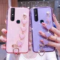 ราคา ปลอก Vivo V15 V15 Pro 4g V17 V19 V17Pro เคสโทรศัพท์ซิลิโคนอ่อนนุ่มพร้อมสายรัดข้อมือรักสร้อยข้อมือสําหรับ VivoV15 VIVOV15Pro VivoV19 VIVOV17 (40364411566)