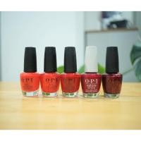 ราคา OPI nail lacquer 15 ml , ยาทาเล็บ สีทาเล็บ OPI , O.P.I 15 ml ยาทาเล็บ โทนแดง (18481538326)