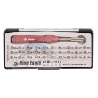 ราคา KING EAGLE ไขควง 31 ตัวชุด ไขควงไมโคร 31 ตัว/ชุด ตรา หัวนก (7660567074)