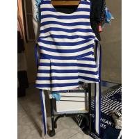 ราคา งานป้าย BONNES VENTES เสื้อ แต่งระบาย ลายทาง (15893527499)