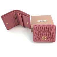 ราคา พร้อมส่ง New Miu Miu Wallet กระเป๋าสตางค์ใบสั้น ค่ะ มีหลายสีสวยมากรอเช็คสต๊อกก่อน (29013617135)