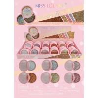 ราคา MS-222 Miss Lolanti Glitter Professional Makeup กากเพชรทาตา กลิตเตอร์อายแชโดว์ กลิตเตอร์แต่งหน้า (28774921230)