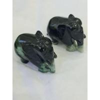 ราคา ช้างหยกเซตคู่หยกพม่าแท้ (24784821902)