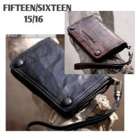 ราคา 436 FIFTEEN SIXTEEN 15/16 กระเป๋าสตางค์หนังแท้ กระเป๋าสตางค์ผู้ชาย กระเป๋าสตางค์ (4117316308)
