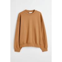 ราคา H&M(เอชแอนด์เอ็ม) เสื้อวอร์มผ้าคอตตอนทรงโอเวอร์ไซส์ Men Oversized Fit Cotton sweatshirt 1035204_7 (41750779610)