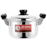 ราคา ZEBRA หม้อหุงต้ม รุ่น Carry ขนาดเส้นผ่านศูนย์กลาง 24 ซม. ตราหัวม้าลาย (25561176775)